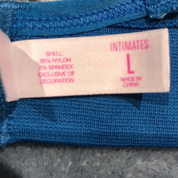 Blue LOVE Bra - Picture 4 of 4